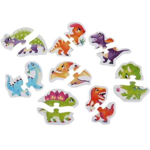 Cubika slagalica Dinosaurusi, 16 Elemenata CU15252 Slike