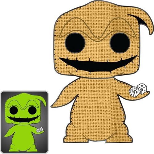 Funko The Nightmare Before Christmas Oogie Boogie Large Enamel Pop! Pin, (20499311) Cene