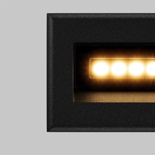 MAYTONI O045SL-L3B3K-LED Spolja&amp;scaron;nja ugradna svetiljka BOSCA LED/3W/230V IP65 crna Slike