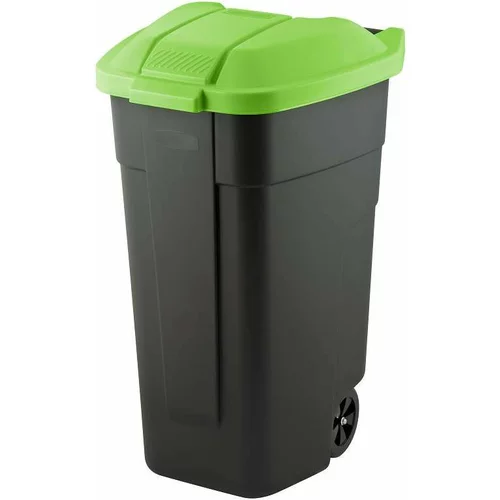 Curver kanta za smeće, poklopac zelena boja, 110L