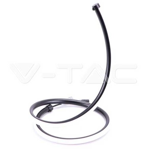 Lampa stolna dizajnerska 17W LED crna Cene