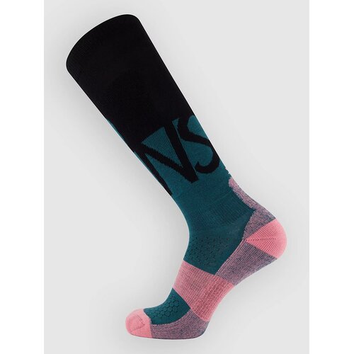 Mons Royale Ultra Cushion Merino Snow Funkcijske nogavice jasper / black Slike