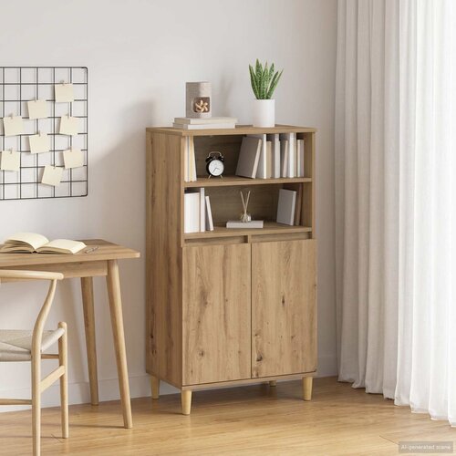  Highboard Hrast artisan 60 x 36 x 110 cm Konstruirano drvo Cijene