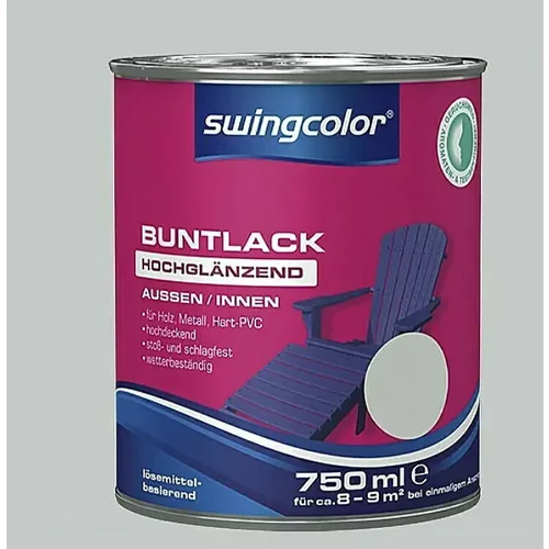 SWINGCOLOR Barvni lak Swingcolor (750 ml, mišje siva barva)