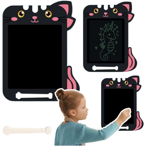  LCD ploča za crtanje Stylus Cat - crna Cene
