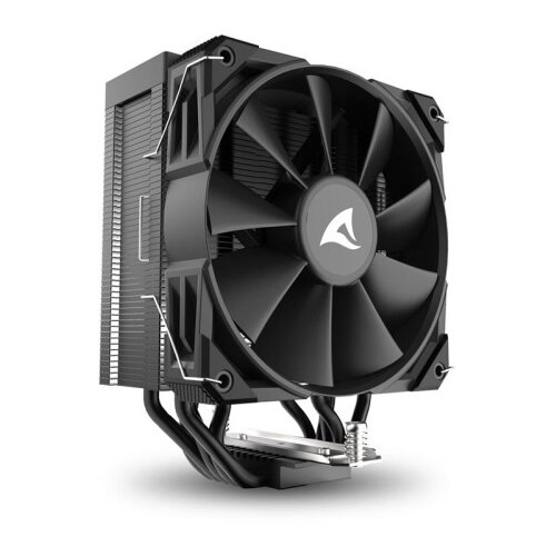 Sharkoon CPU A50 BLACK AIR COOLER 120mm PWM 220W procesorski hladilnik Cene