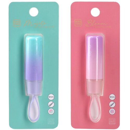 Biro time Cutter Mini, skalpel, pvc, 9mm, miks Slike