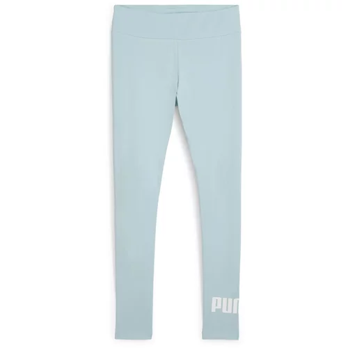 Puma Športne hlače 'ESS' svetlo modra / bela