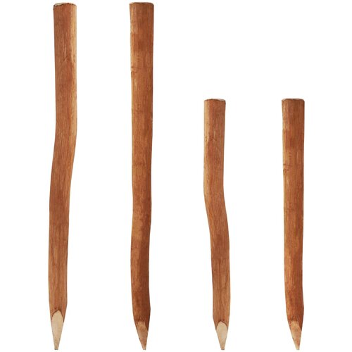 Aquagart 55 lesenih stebrov za ograjo 1,5m I Premer 6-9cm I Ograjni stebri iz lešnika I Ograjni stebri, (22073087) Cene