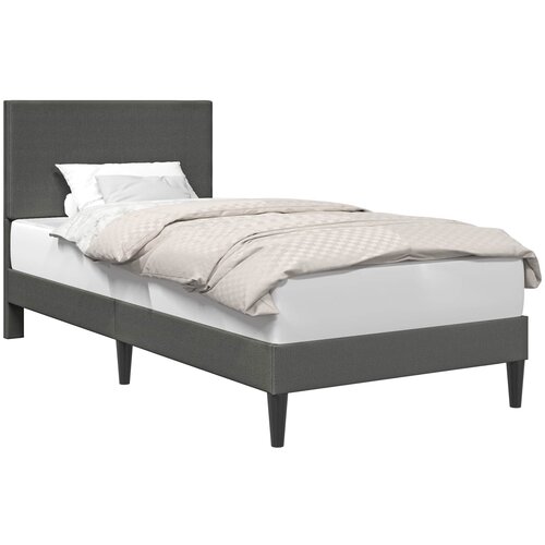  Krevetna konstrukcija Tamnosiva 90 x 190 cm Kordura tekstil Slike
