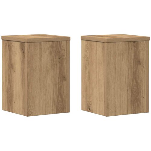  Stalci za biljke 2 kom 20x20x30 cm konstruirano drvo Slike