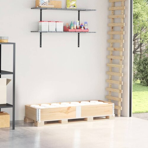 vidaXL Paletni okvir 150x50 cm trdna borovina Cene