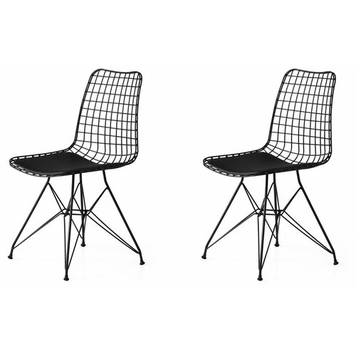 tivoli 271 V2 black chair set (2 pieces) Slike