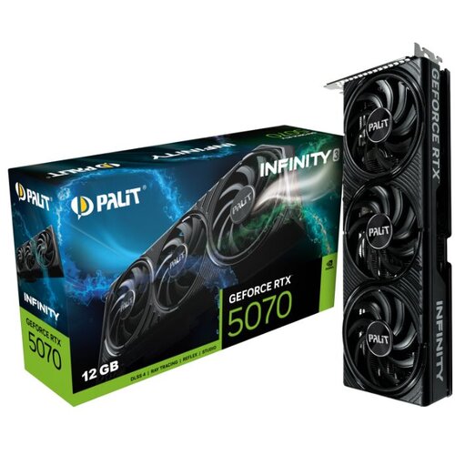 Palit svga rtx 5070 infinity 3 12GB GDDR7 192bit NE75070019K9-GB2050S Cene