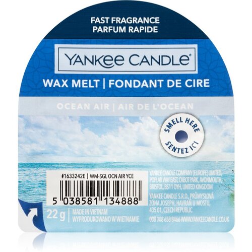 Yankee Candle Ocean Air vosek za aroma lučko 22 g Slike