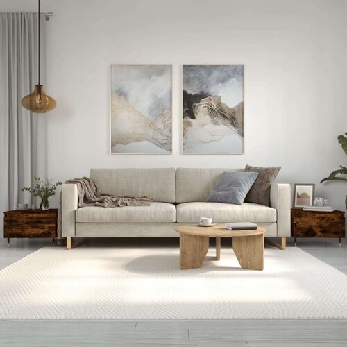  Stolići za kavu 2 kom boja hrasta 50x46x35 cm konstruirano drvo Cijene