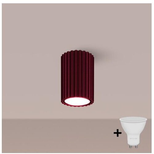  Brilagi - LED spot svetlo CRESTO 1xGU10/10W/230V 10 cm bordo Cene