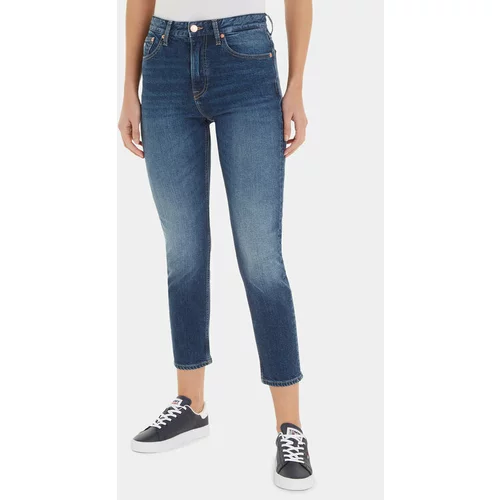 Tommy Jeans Jeans hlače Izzie DW0DW16679 Mornarsko modra Slim Fit