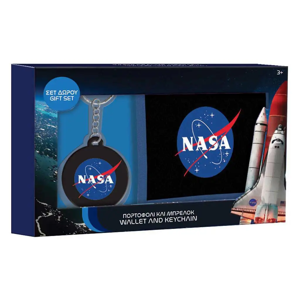 Luna NASA novčanik s privjeskom za ključeve kao poklon paket Cijene
