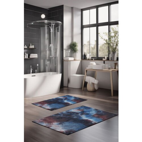  CT-5051 multicolor bathmat set (2 pieces) Cene