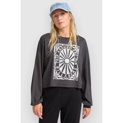 Billabong Trip Around Majica z dolgimi rokavi off black Cene