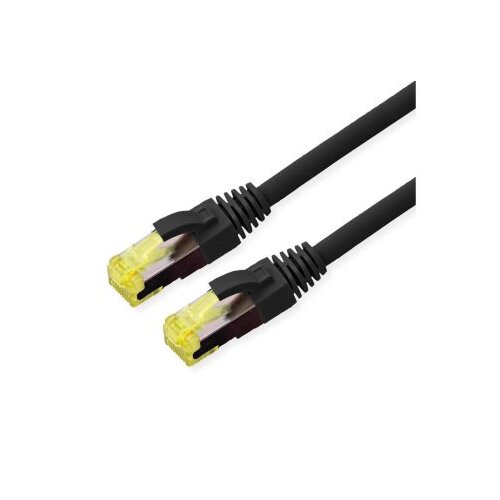 Roline Outdoor S/FTP Patch Cord Cat.6A/Class EA Stranded TPE LSOH crna 1.0 m ( 5581 ) Cene