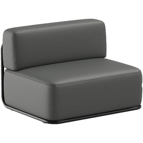 Sit Sit Temno siv modul vrtne sedežne garniture (sredinski modul) Straw – Cene