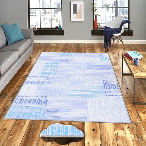 Conceptum Hypnose tepih Eexfab1023-1, pravougaoni, 80x150 cm, svetloplavi Cene