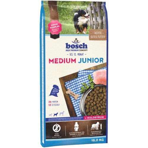 Bosch Medium Junior - Varčno pakiranje: 2 x 15 kg Cijene