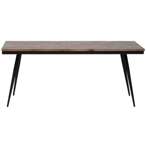 BePureHome blagovaonski stol od tikovine Rhombic, 180 x 90 cm Slike