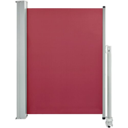 Maison Chic Zložljiva stranska tenda - Senčniki za teraso 100x300 cm rdeča, (22041173) Cene