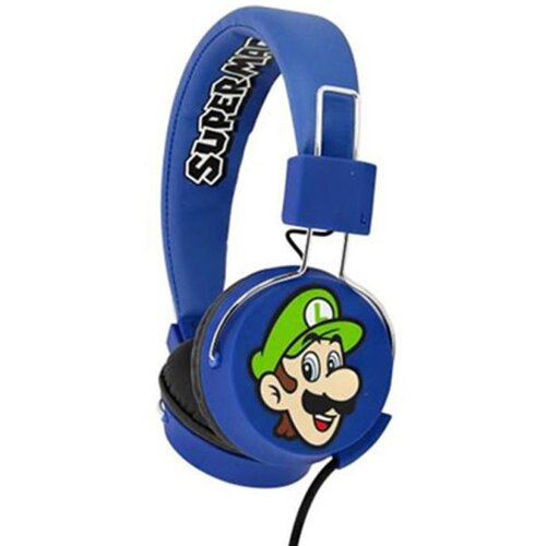 OTL Technologies SM0655 Zložljive žične slušalke - Super Mario in Lugi za starost 8+, (20870537) Cene