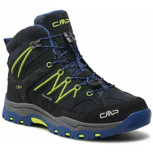 CMP Trekking čevlji Kids Rigel Mid Trekking Shoe Wp 3Q12944 B.Blue/Electric 38NL