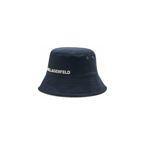 Karl Lagerfeld Klobuk Bucket 221W3409 Mornarsko modra