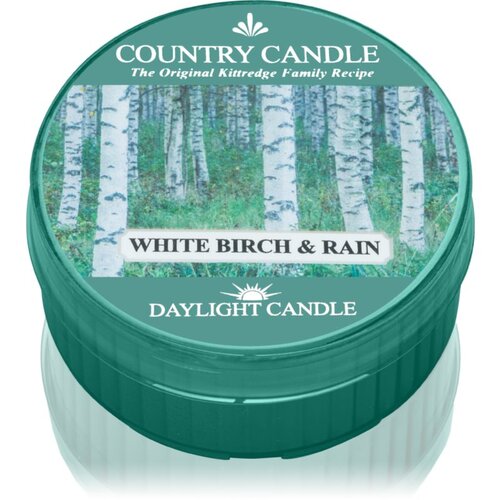 Country Candle White Birch & Rain čajna sveča 42 g Cene