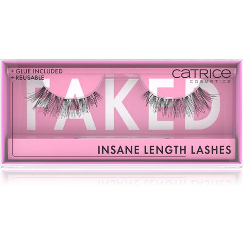Catrice Faked umjetne trepavice s ljepilom i aplikatorom Insane Length 2 kom Slike