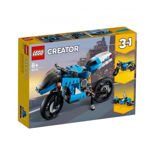 Lego Creator 3in1 31114 Supermotor Cene