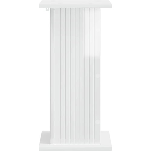  Stalak za biljke Bijela visokog sjaja 30,5 x 30 x 60,5 cm Slike