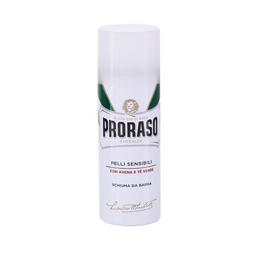 Proraso white shaving foam pena za britje z zelenim čajem in ovsenimi kosmiči 50 ml za moške Cene