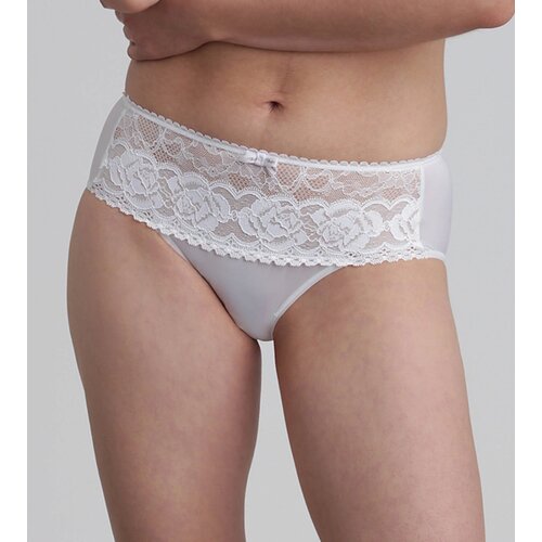 Playtex FLOWER ELEGANCE RCS MIDI BRIEF - Women&amp;#039;s lace panties - white Slike