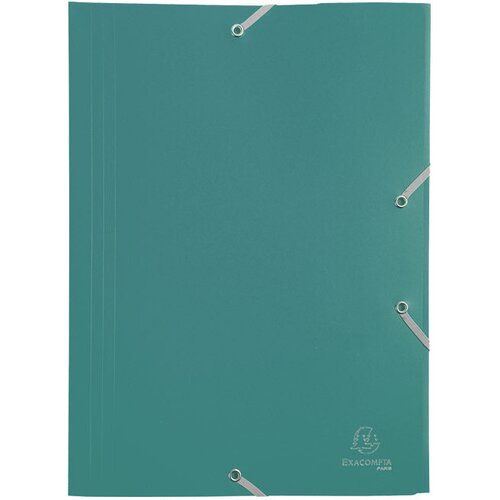  FASCIKL KLAPA S GUMICOM PP A4 EXACOMPTA 55903E ZELENI Cene