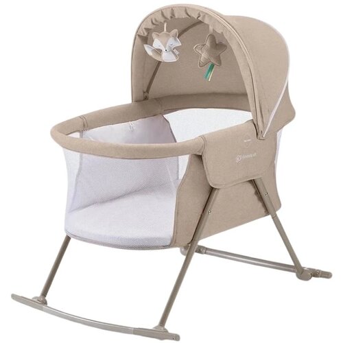 Kinderkraft kolevka za bebe Lovi Beige, 0m+ Slike