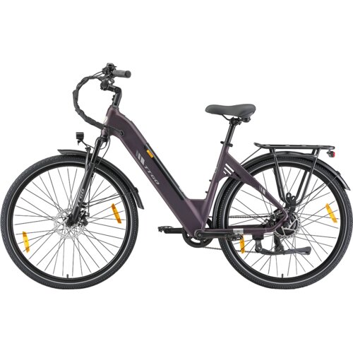 TTGO Električno mestno kolo C3SE, baterija 36V 18Ah, pnevmatike 28&rdquo;, vijolično, (5000234729) Cene