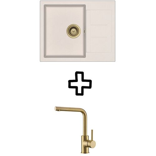 Aquasanita Set Tesa SQT102AW + Zora PVD Zlato/Silica Cijene