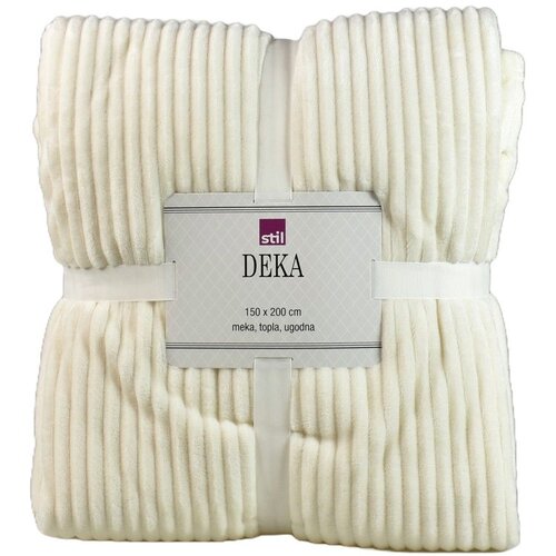 STIL deka rib bež 150x200 cm Cijene