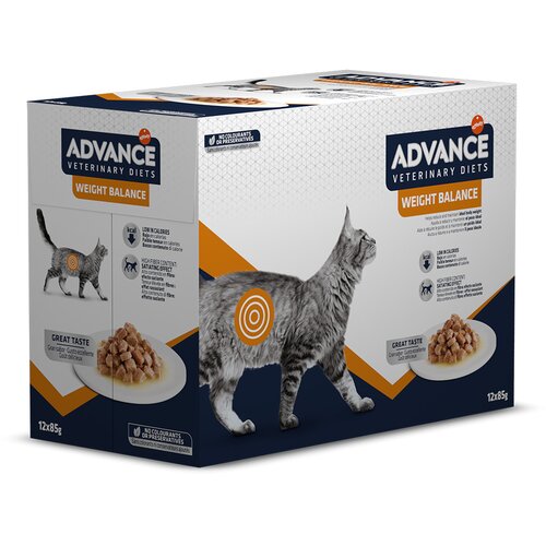 Affinity Advance Veterinary Diets Advance Veterinary Diets Feline Weight Balance - 24 x 85 g Slike