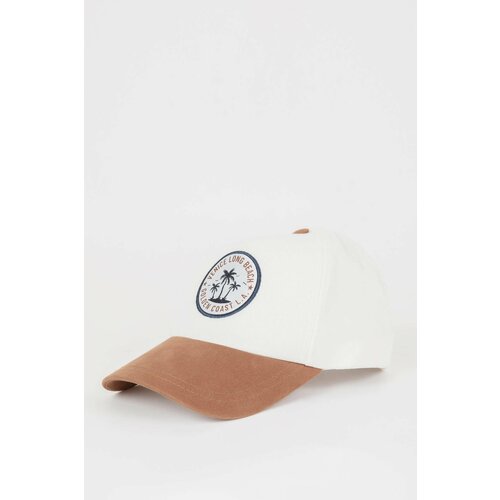 Defacto Man Cotton Color Block Hat Cene