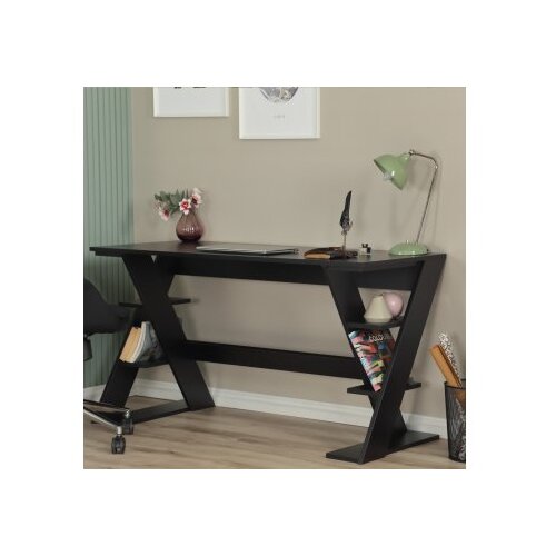 Hanah home Radni sto Lungo, 140x73x60 cm, Crni Slike