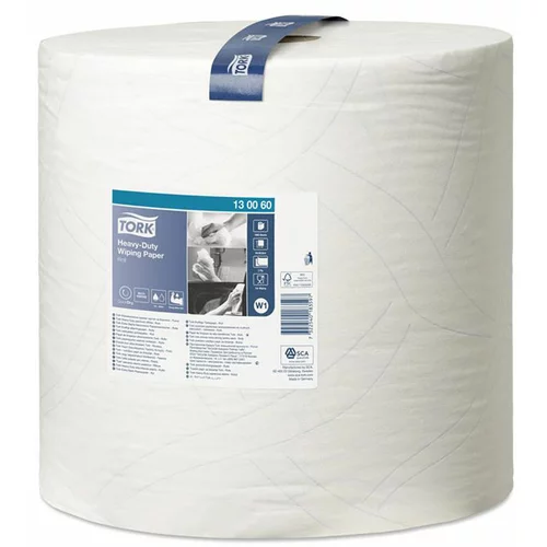 TORK Industrijske papirnate brisače Tork, 2-slojne, bele