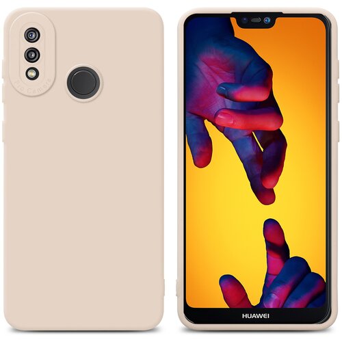 Cadorabo Case, združljiv s Huawei v Fluid Cream - Za&scaron;čitni pokrov iz fleksibilnega silikona TPU, (20603157) Cene